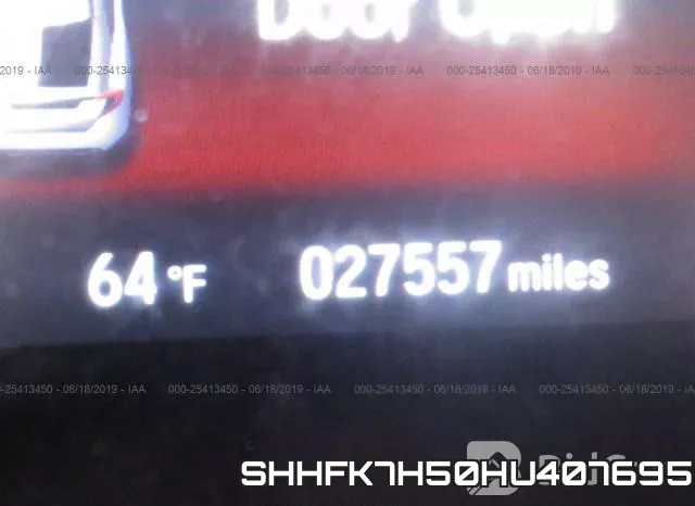 SHHFK7H50HU407695 фото 8