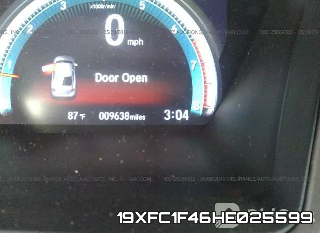 19XFC1F46HE025599 фото 8