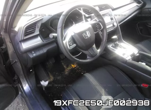 19XFC2E50JE002938 фото 6