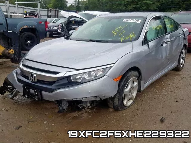 19XFC2F5XHE229322 фото 3