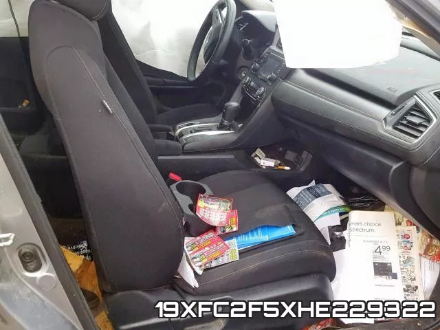 19XFC2F5XHE229322 фото 6