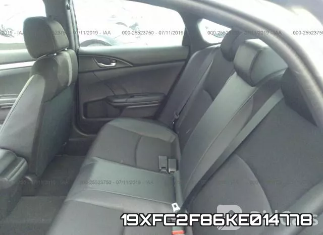 19XFC2F86KE014778 фото 9