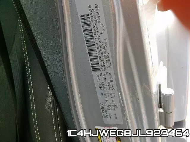 1C4HJWEG8JL923464 фото 2