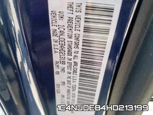1C4NJDEB4HD213199 фото 2