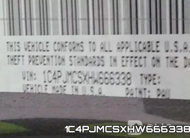 1C4PJMCSXHW666338 фото 10