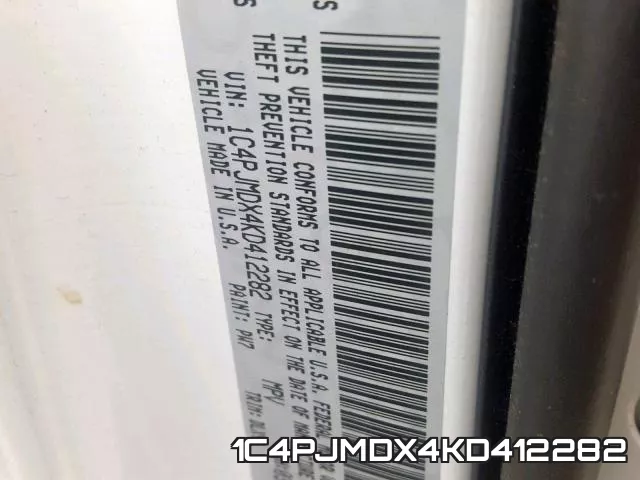 1C4PJMDX4KD412282 фото 2