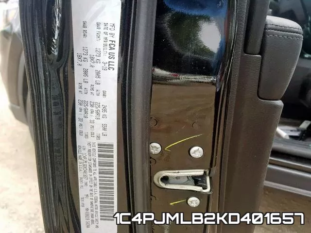 1C4PJMLB2KD401657 фото 2