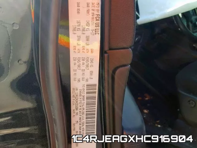 1C4RJEAGXHC916904 фото 2