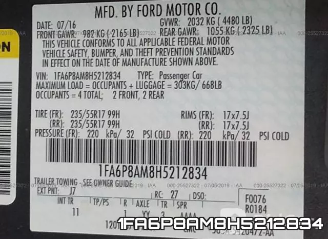 1FA6P8AM8H5212834 фото 10