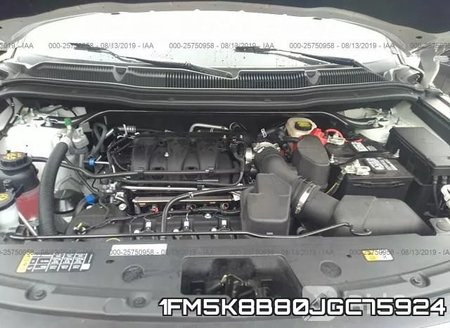1FM5K8B80JGC75924 фото 2