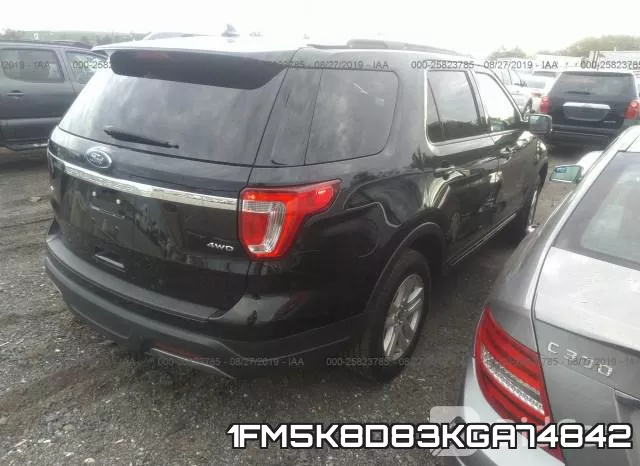 1FM5K8D83KGA74842 фото 5