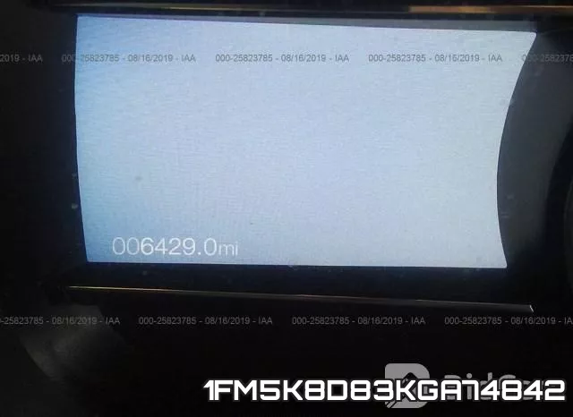 1FM5K8D83KGA74842 фото 8