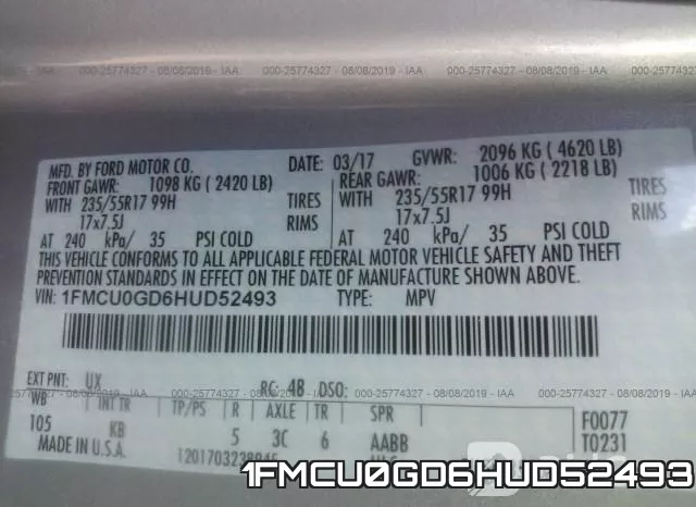 1FMCU0GD6HUD52493 фото 10