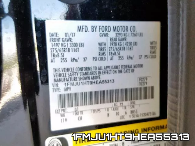 1FMJU1HT9HEA55313 фото 2