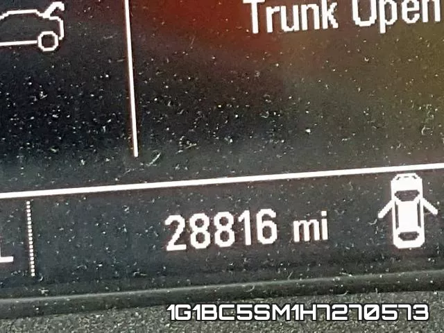 1G1BC5SM1H7270573 фото 9