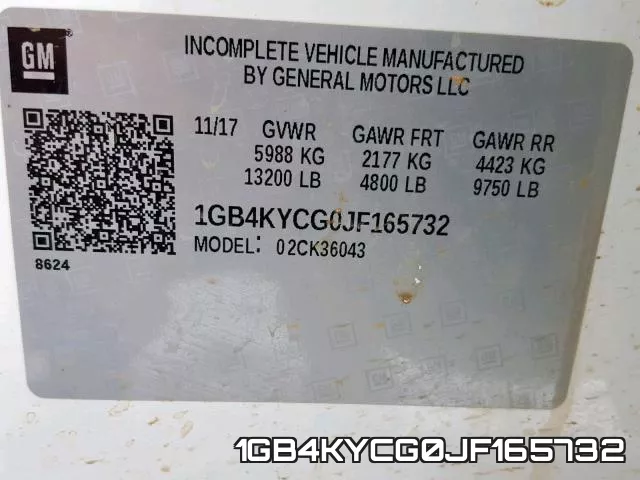 1GB4KYCG0JF165732 фото 2