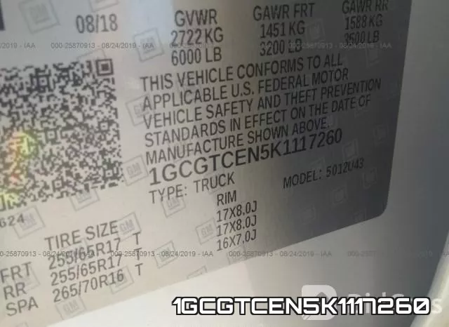 1GCGTCEN5K1117260 фото 10