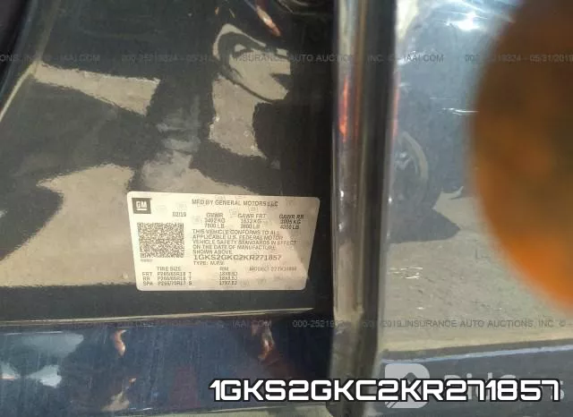 1GKS2GKC2KR271857 фото 10