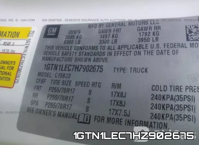 1GTN1LEC7HZ902675 фото 10