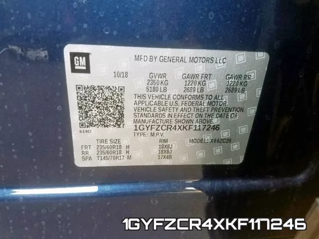 1GYFZCR4XKF117246 фото 2