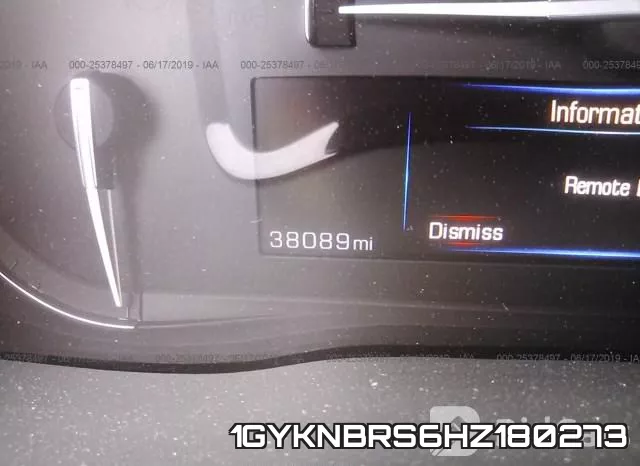 1GYKNBRS6HZ180273 фото 8