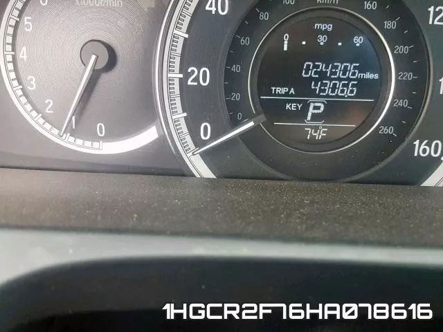 1HGCR2F76HA078616 фото 9
