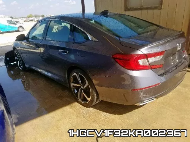 1HGCV1F32KA002367 фото 4