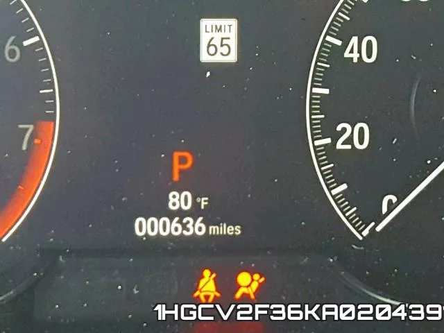1HGCV2F36KA020439 фото 9
