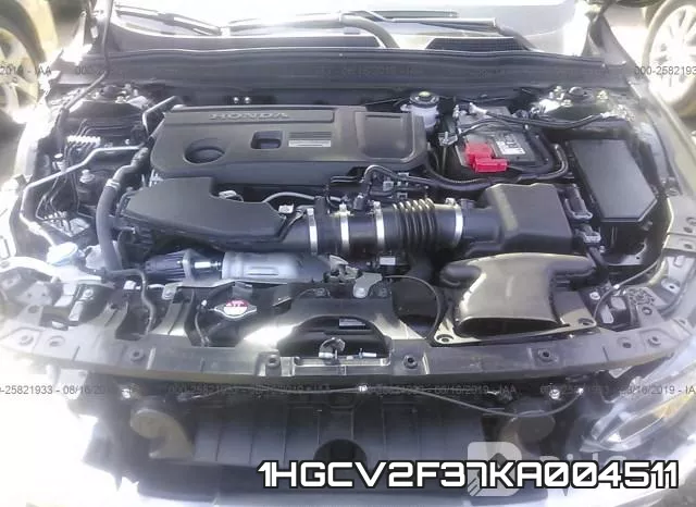 1HGCV2F37KA004511 фото 2