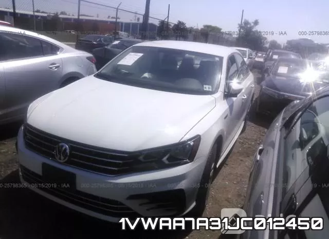 1VWAA7A31JC012450 фото 3