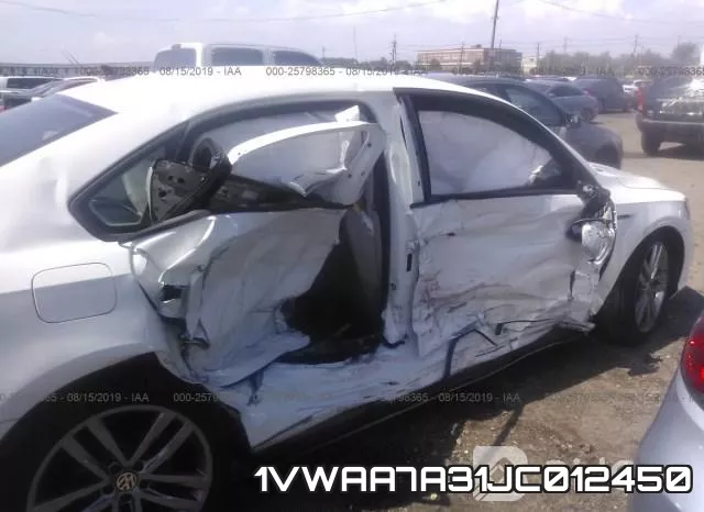 1VWAA7A31JC012450 фото 7
