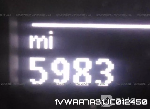 1VWAA7A31JC012450 фото 8