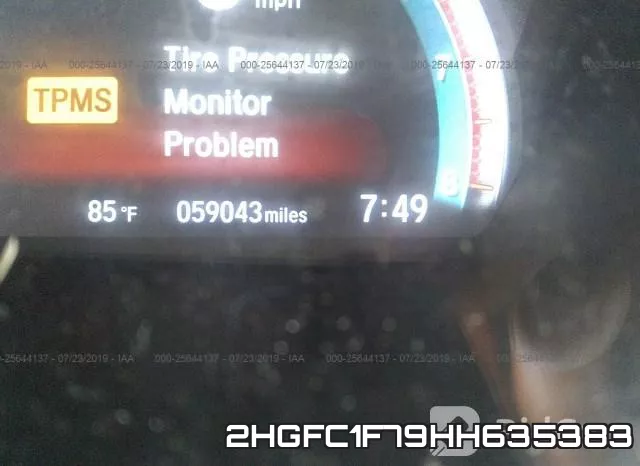 2HGFC1F79HH635383 фото 8
