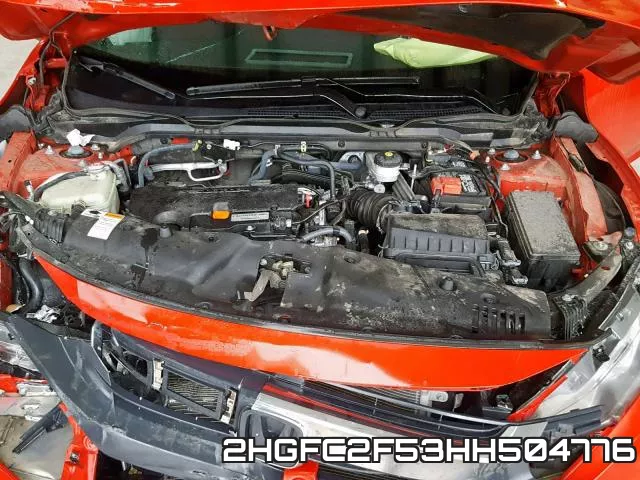 2HGFC2F53HH504776 фото 8