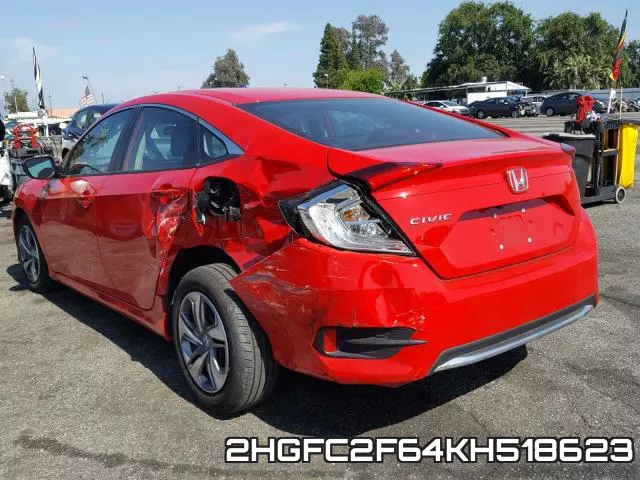 2HGFC2F64KH518623 фото 4