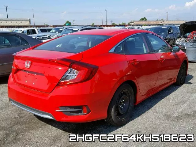 2HGFC2F64KH518623 фото 5