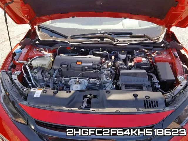 2HGFC2F64KH518623 фото 8