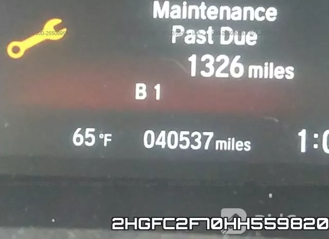 2HGFC2F70HH559820 фото 8