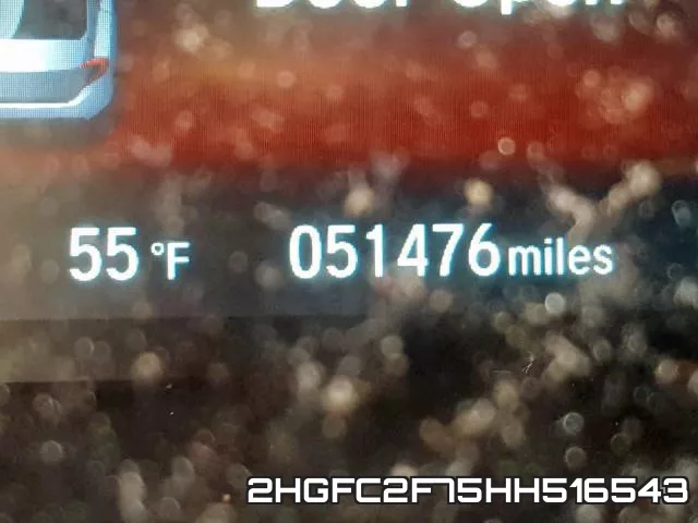 2HGFC2F75HH516543 фото 9