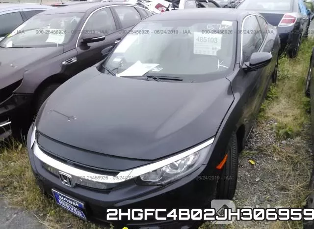2HGFC4B02JH306959 фото 3
