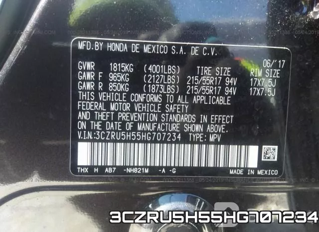 3CZRU5H55HG707234 фото 10