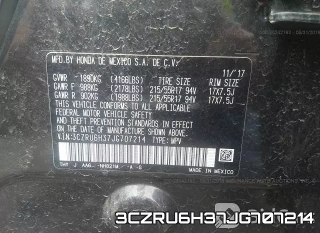 3CZRU6H37JG707214 фото 10