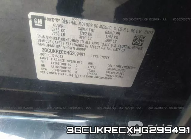 3GCUKRECXHG299491 фото 10