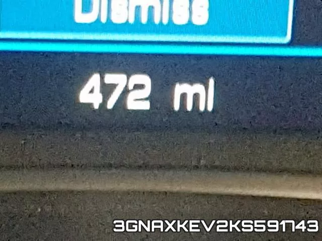 3GNAXKEV2KS591743 фото 9
