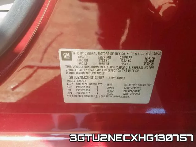 3GTU2NECXHG130757 фото 2