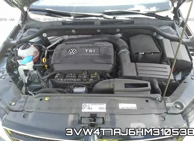 3VW4T7AJ6HM310538 фото 2