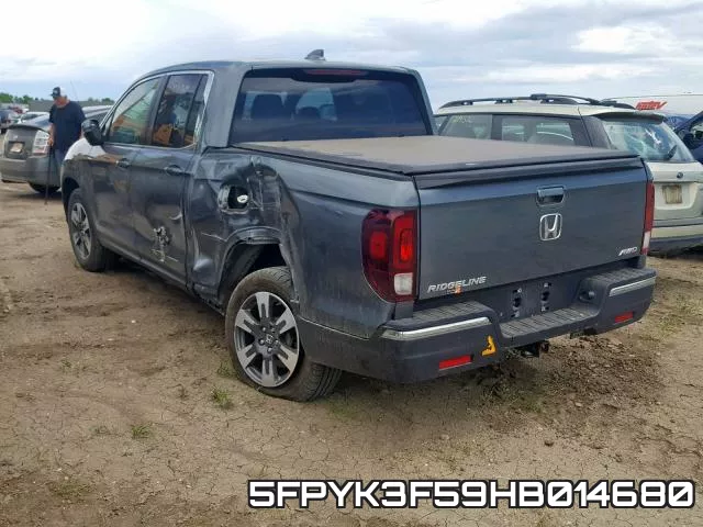 5FPYK3F59HB014680 фото 4