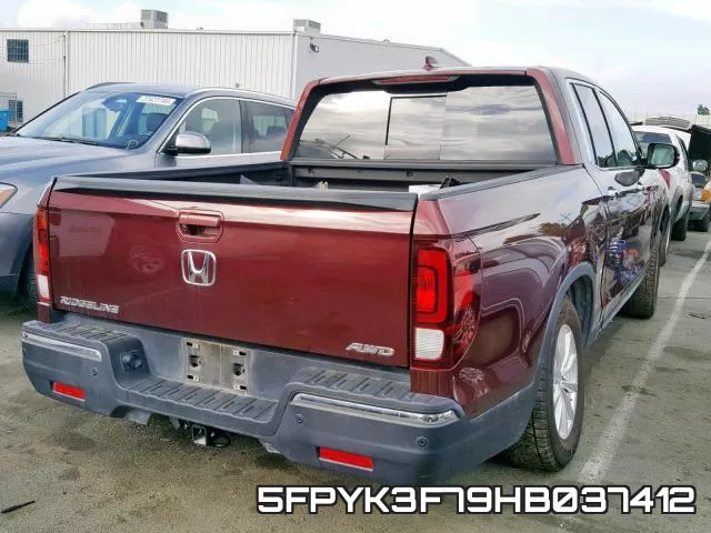 5FPYK3F79HB037412 фото 5