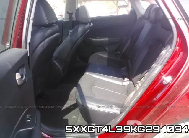 5XXGT4L39KG294034 фото 9