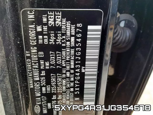 5XYPG4A31JG354678 фото 2